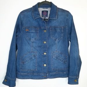 Isaac Mizrahi Live! Denim jean Jacket Size 10